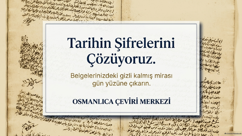 Osmanlıca Çeviri ve Profesyonel Soy Araştırması Hizmeti