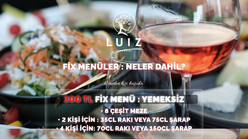 Luiz İstanbul QR Menü