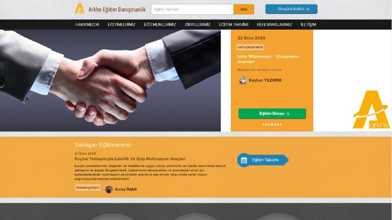 Arkhe Eğitim - Wordpress