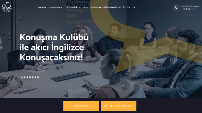 İngilizce Kursu Web Uygulaması(E-Ticaret)