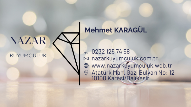KUYUMCULUK KARTVİZİT