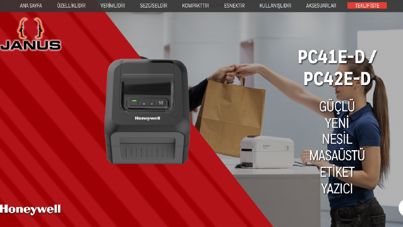 Teknik Donanım ve Barkod Sistemleri Ürün Tanıtım Sayfaları