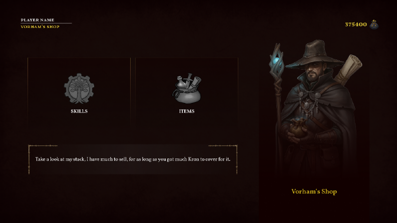 Vegawon's Legacy: Oyun UI Tasarımı