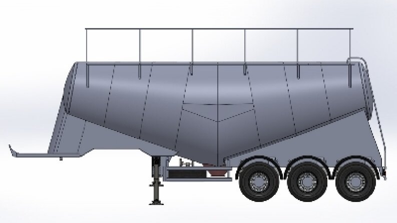 Semi Treyler & Araç Üstü Taşımacılık Proje Tasarımları (2D / 3D)