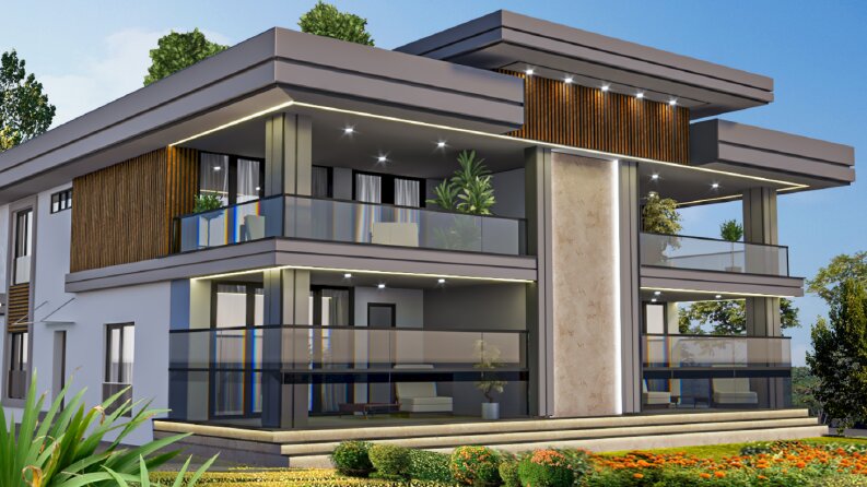 Mimari Modelleme - Gerçekçi Render