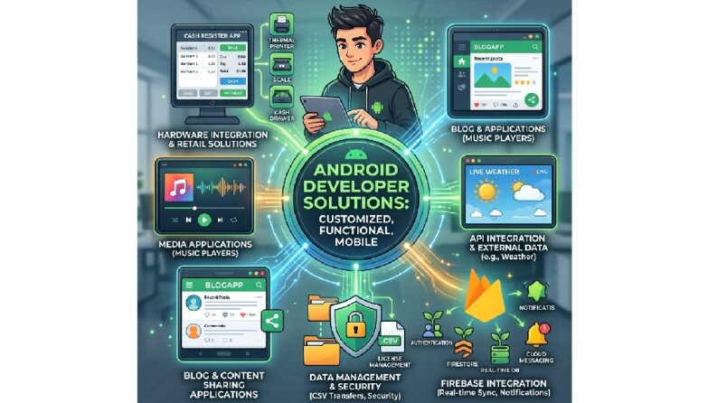 Hızlı ve profesyonel Android uygulama geliştiriyorum