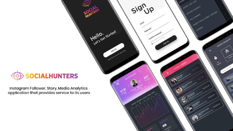 Socialhunters - Mobile&Web UI/UX Design - Mobile Store View
