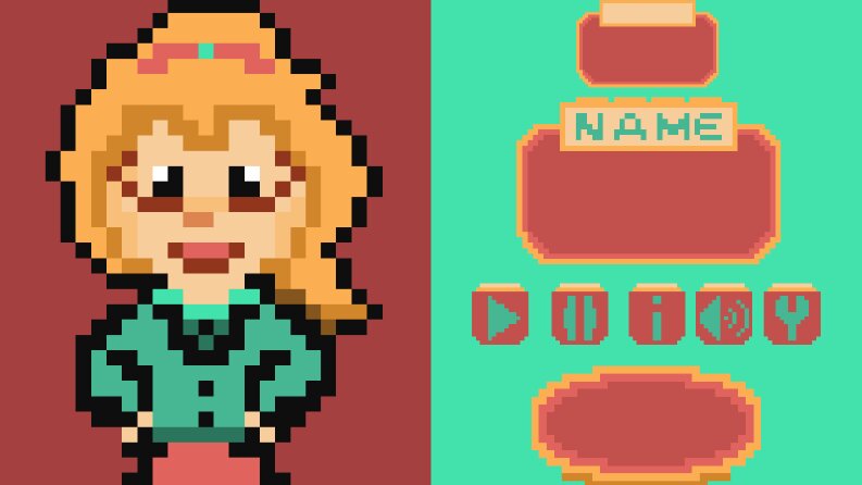 Pixel Art Karakter, Obje, UI Tasarımı