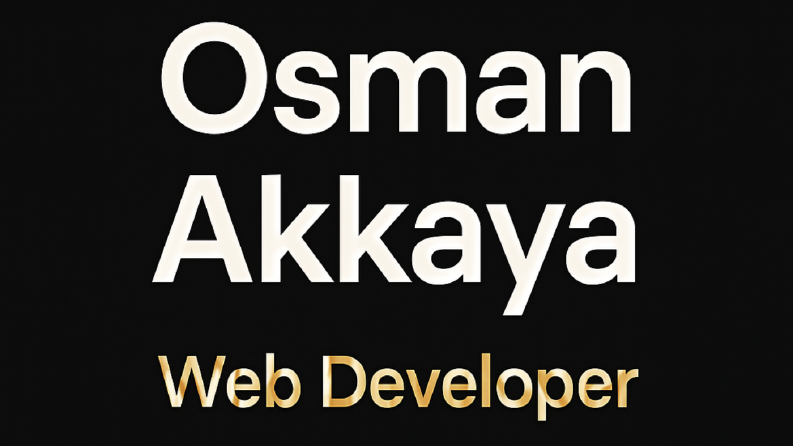 Sizin İçin Web Sitesi Yapabilirim 