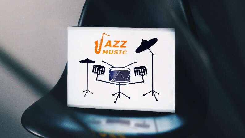 Jazz Müzik Logo Tasarımı