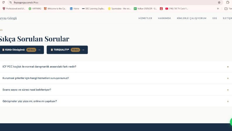Liderlik Danışmanı İçin SEO+GEO Odaklı Kişisel Marka Sitesi