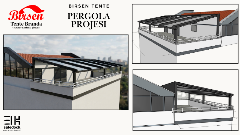 Pergola tente tasarımı