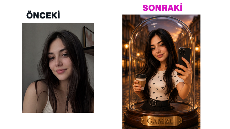 Fotoğraftan etkileyici dönüşümler