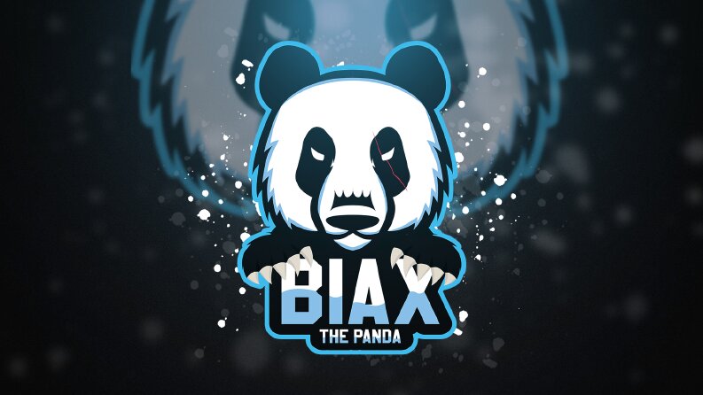 Panda Mascot Logo