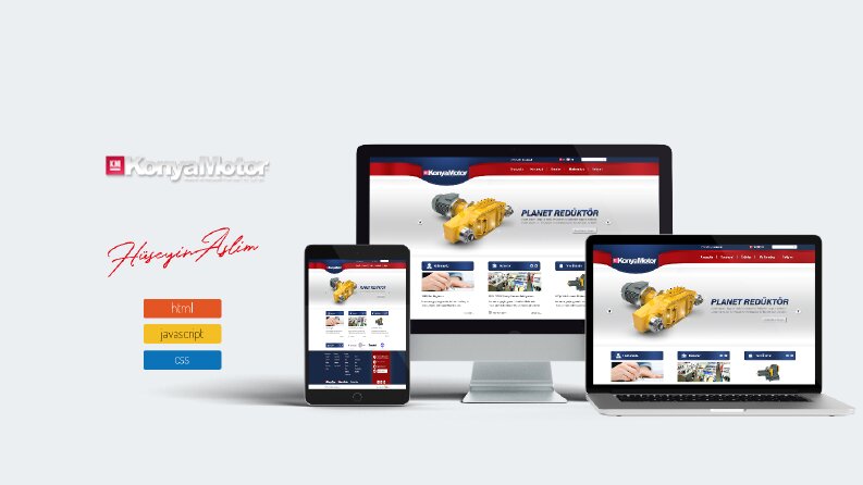 Konya Motor HTML/CSS Ajans İşi