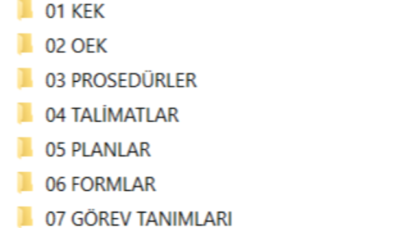 KALİTE YÖNETİMİ SİSTEMLERİ 