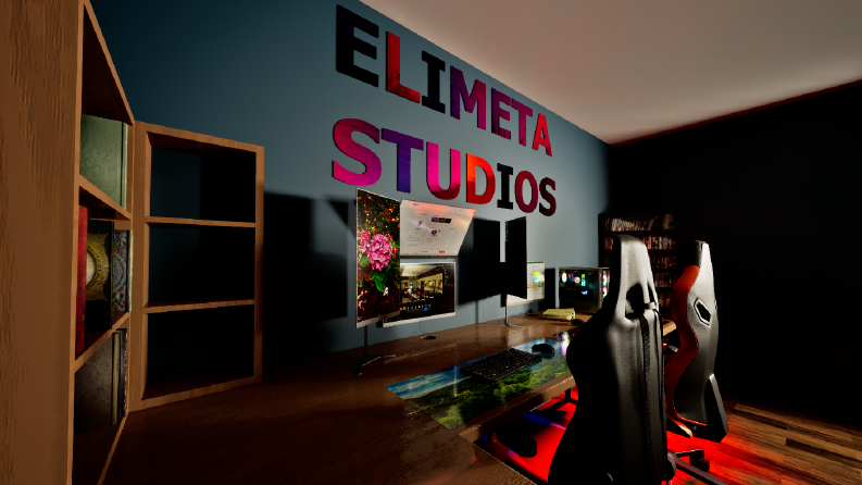Konsept Modern Oyuncu Odası - Elimeta Studios