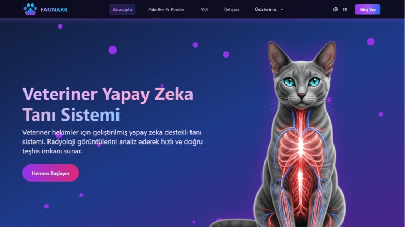 Faunark.ai - Yapay Zeka Destekli Veteriner Tanı Sistemi