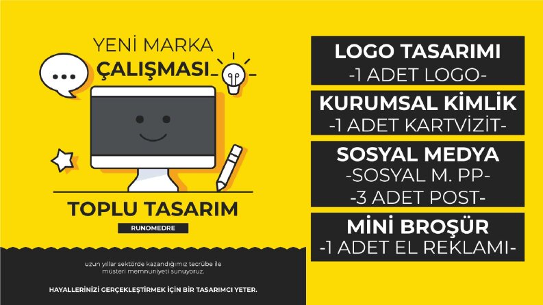 Marka Çalışması Paket İçeriği