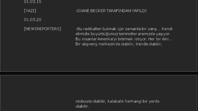 SCRIPT ÇEVİRİSİ