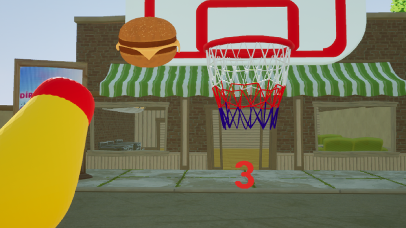 VR Burger Atışı