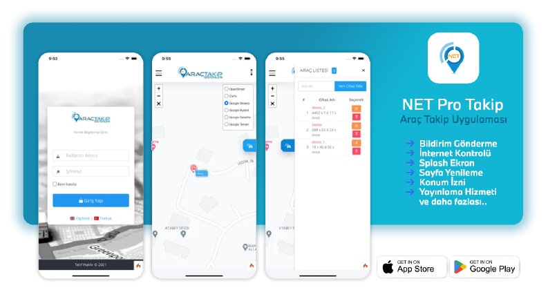 Net Pro Takip - Araç Takip Uygulaması