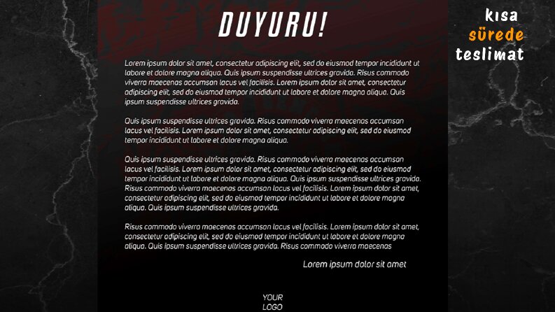 İnstagram Duyuru