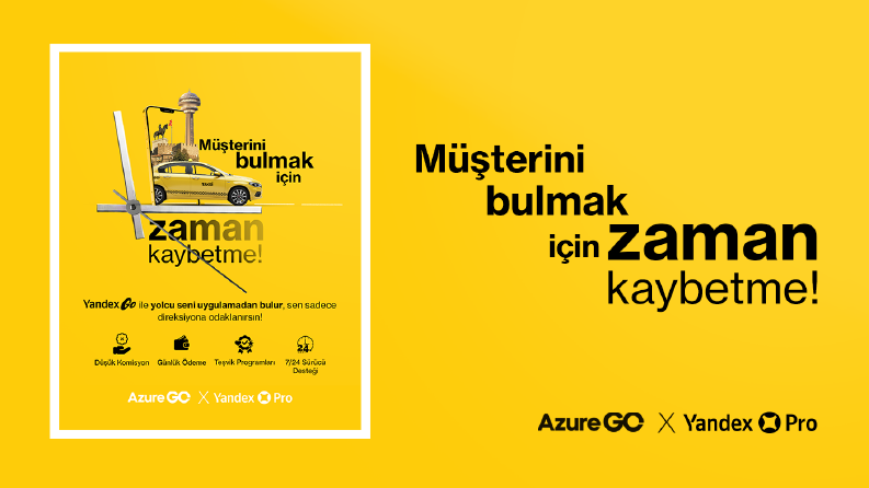 Müşterini bulmak için zaman kaybetme! l AzureGo X Yandex Pro