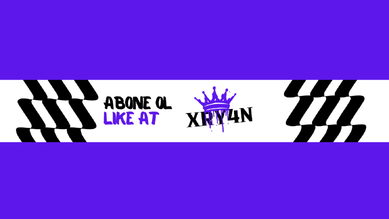 Grafiti Taçlı Logo Banner
