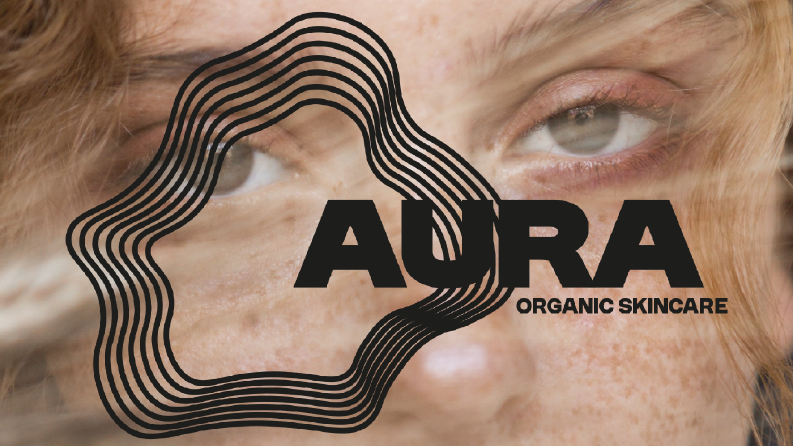 AURA • Organik Kozmetik / Cilt Bakımı Logosu