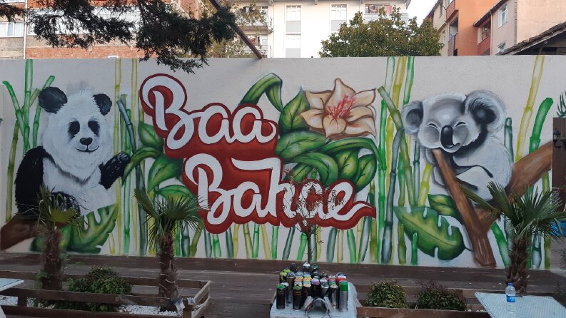 CAFE GRAFFİTİ ÇALIŞMASI