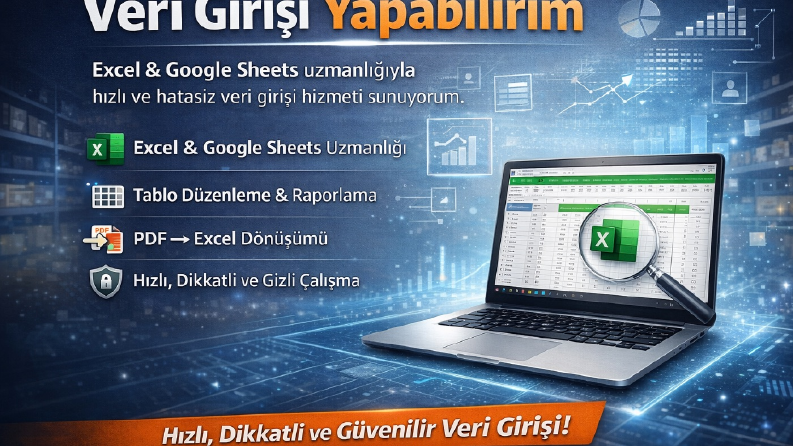 Data girişlerinizi bana bırakın
