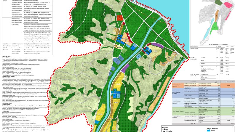 Analiz Paftası, Nazım İmar Planı 