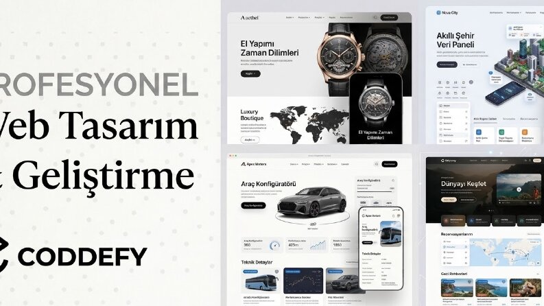 Modern ve Mobil Uyumlu Web Sitesi Tasarımı