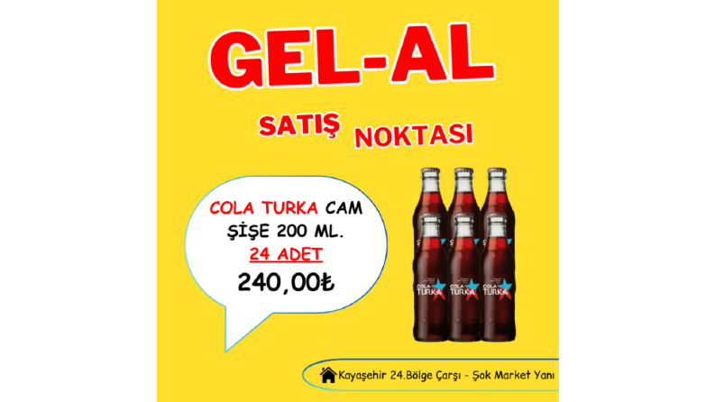Gel Al Satış Noktası Toptan Meşrubat ve Su Sayfası 