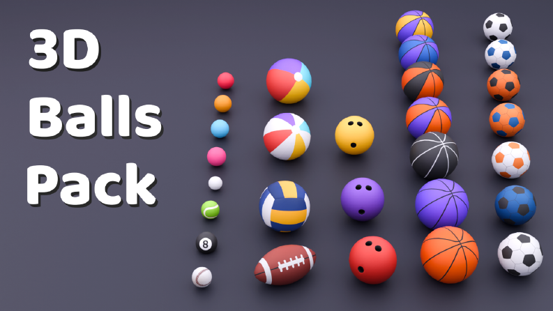 3D Ball Pack