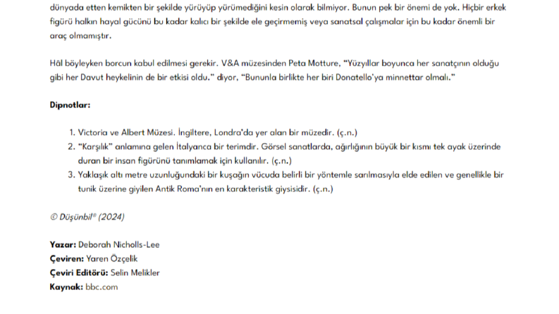 Düşünbil Dergisi Çevirmenlik