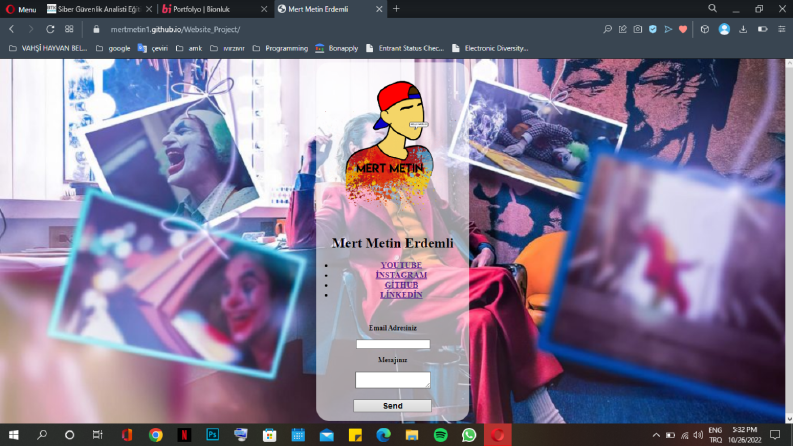 Kişisel Web Siteleri