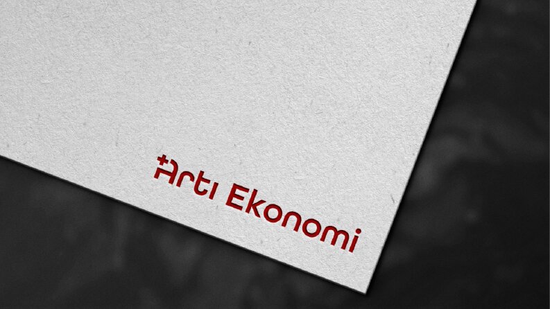 Artı Ekonomi için hazırladığım logo.