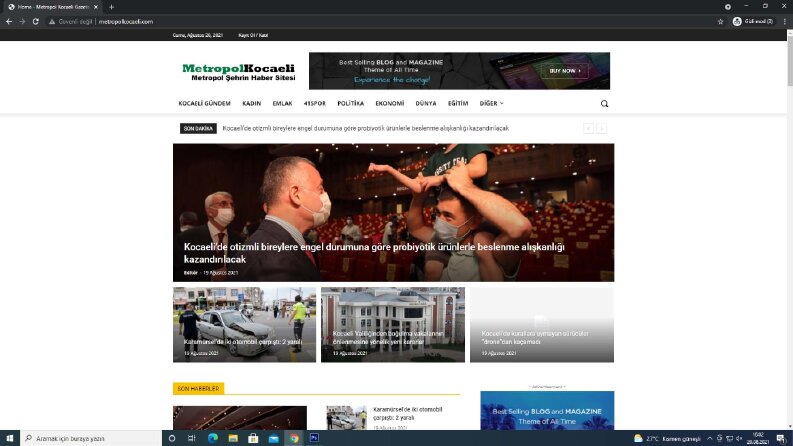 metropolkocaeli.com haber sitesi anahtar teslim