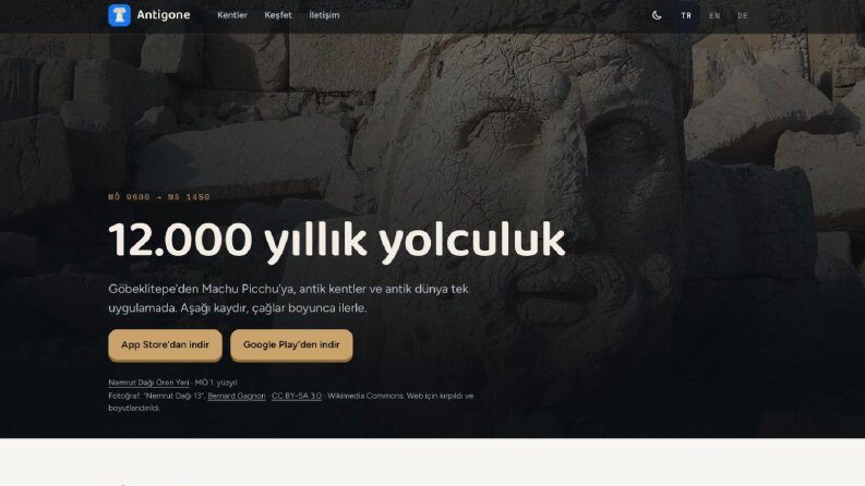 Web sitelerim: Antigone ve Atelier Sezeme