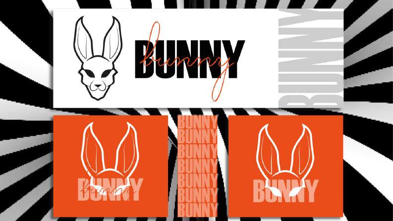 Bunny Gece Clubu Logo Çalışması