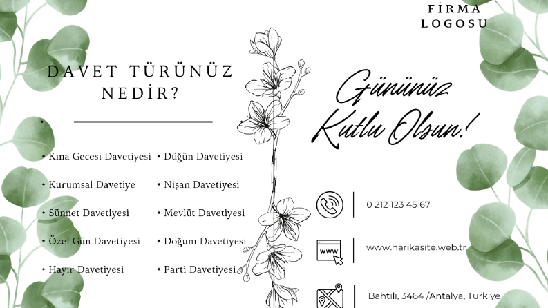 Davetiye Tasarımları 