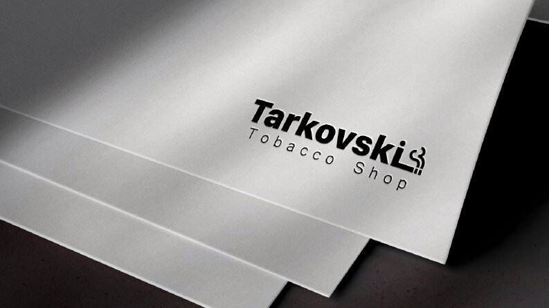 tarkovski. logo tasarımı.