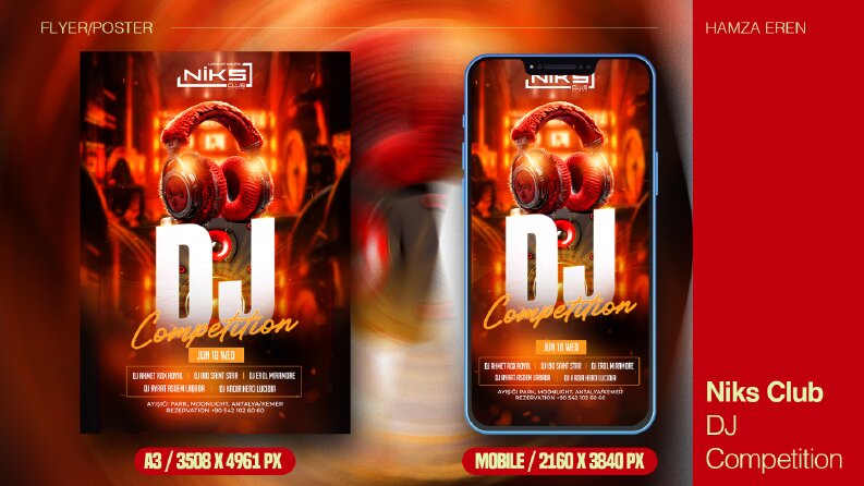 Niks - Flyer/Poster Çalışması