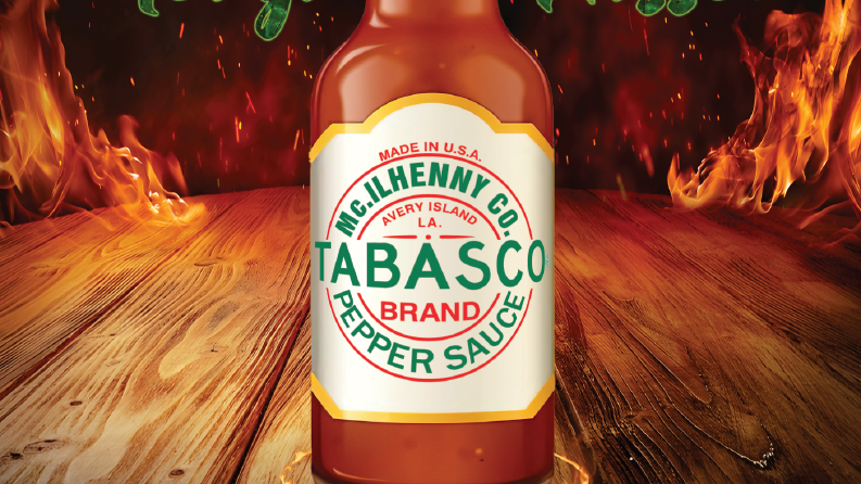 tabasco acı sos reklam afişi tasarımı