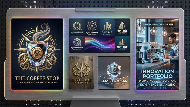  Markanız için özgün ve profesyonel logo tasarlıyorum.