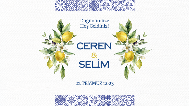 CEREN&SELİM DAVETİYE 