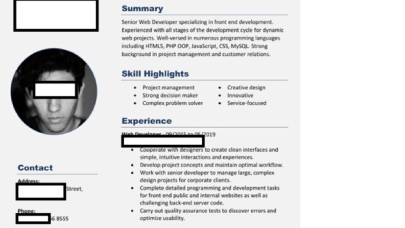 CV TERCÜMESİ