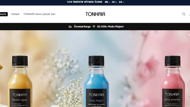 Shopify web site